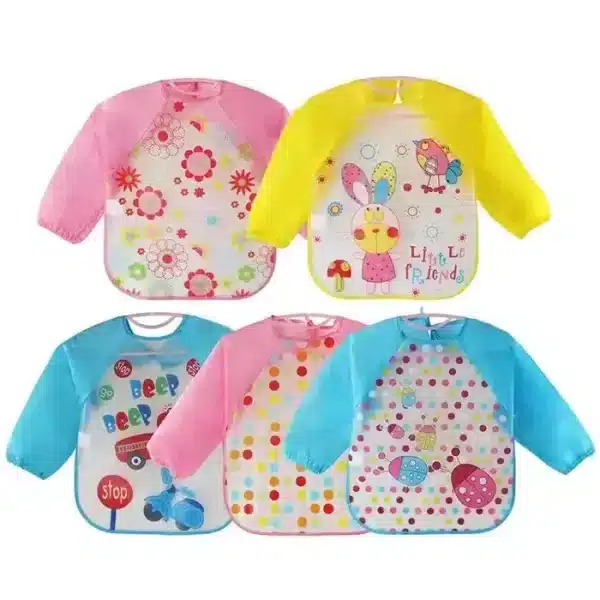 Waterproof sleeve bib