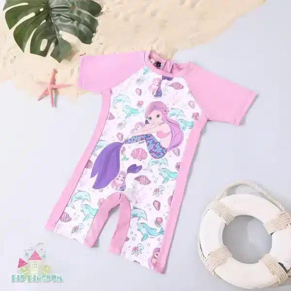 Mermaid Swimsuit Romper