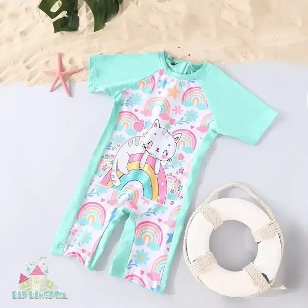 مايوه سالوبيت قطة قوس قزح