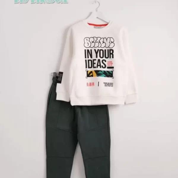 White ITS YOUR IDEAS pajamas