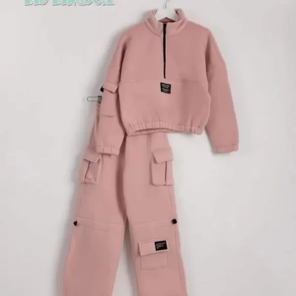 3-piece Girls' Cargo Pants Set
