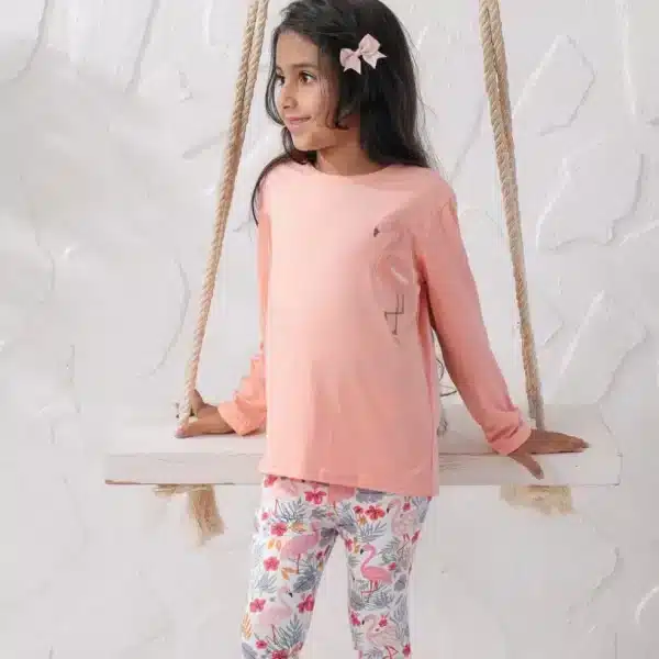 بيجامة خريفي كم بجعة سيمون