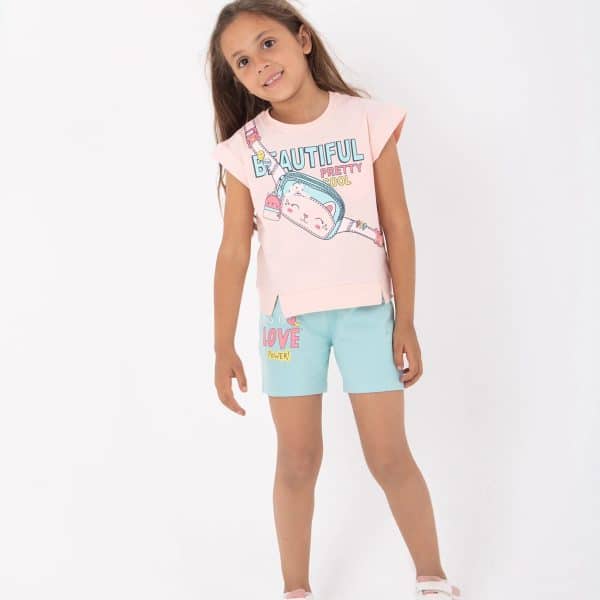 بيجامة بناتي شنطة وفيونكة