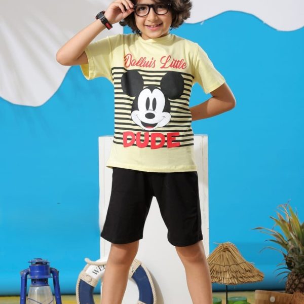 بيجامة ميكي ماوس شورت